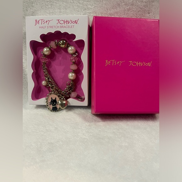 Betsey Johnson half stretch cat bracelet - Picture 4 of 8
